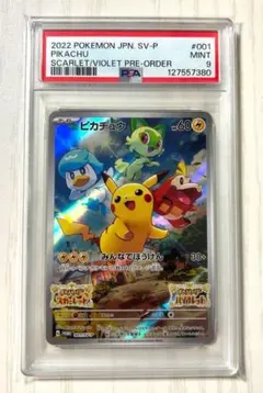 ピカチュウ　プロモ　みんなでぼうけん　psa