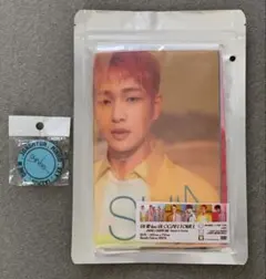 SHINee シャイニー スローガンタオル 缶バッジ セット 未使用