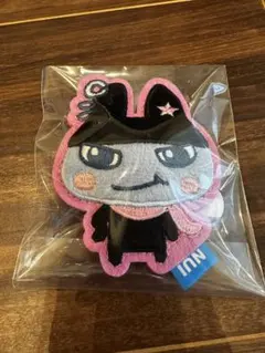 たまごっち　ぬいピン　アップリケバッジ　くろまめっち