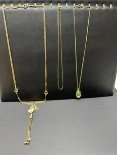 ゴールドネックレス　セット