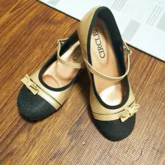 キッズ　フォーマルシューズ　☆子供靴　19cm　七五三　卒園式　サークル