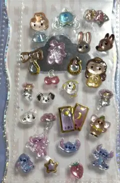 ボンボンドロップシール プリンセス スティッチ ズートピア 101 おすそ分け