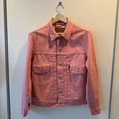 T*e様 LEVI'S ピンク デニムジャケット 70505-1582 サイズ3 T*e様 LEVI'S ピンク デニムジャケット 70505-1582 サイズ3 - メルカリ
