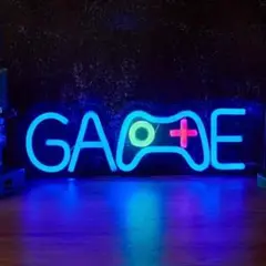 早い者勝ち おまけ付き! 超人気 ゲームロゴ LEDネオンサイン最安値セール