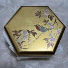箔一　花見鳥　小箱