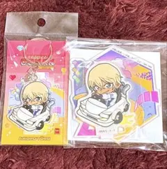 名探偵コナン×大阪城 レトロゲームシリーズ アクキー&コースター 安室