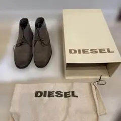 DIESEL グレー ブーツ 箱・袋付き