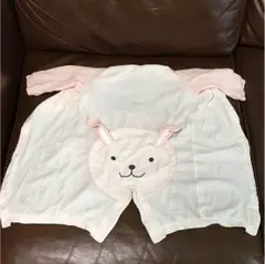 コムサウサギロンパース