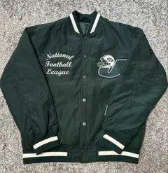 NFL ニューヨークジェッツ　スタジャン　レザー NFL ニューヨークジェッツ スタジャン レザー