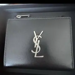 SAINT LAURENT 二つ折り財布 ブラックのサムネイル