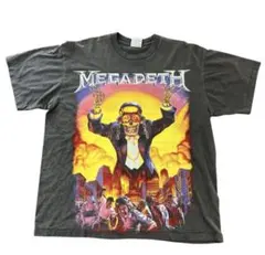 MEGADETH Tシャツ メガデス　バンドtee 半袖　メタリカ