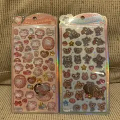 最安⭐︎ハローキティ エンジェルブルー うるちゅる ポップシールボンボンドロップ