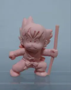 ドラゴンボール消しゴム 孫悟空 幼少期 ピンク 小サイズ 当時物 昭和