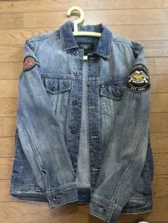 Harley-Davidson デニムジャケット ライトブルー - メルカリ