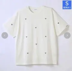 heart 刺繍 半袖 Tシャツのサムネイル