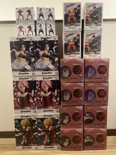 NARUTO ナルト フィギュア 写輪眼ルームライト まとめ売り