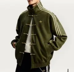 adidasアディダス 中国限定 蛇年トラックジャケット緑　XLサイズ”