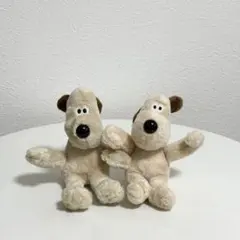 ウォレスとグルミット グルミット ぬいぐるみ 2体セット