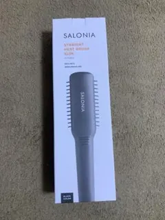 SALONIA サロニア ストレートヒートブラシ スリム