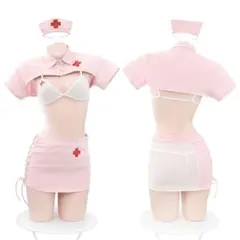 セクシーコスプレナース服 看護師 制服 5点セット セクシーランジェリー