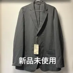 【新品未使用】無印良品MUJI シアサッカージャケット ミディアムグレー Lのサムネイル