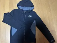 Nike フード付きパーカー Lサイズ (150〜155) 黒 (裏起毛)