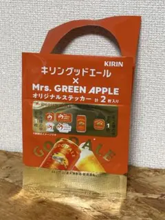 キリン　グッドエール Mrs.GREENAPPLE オリジナルステッカー　非売品