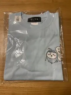 ハチワレ　水色Tシャツ　ちいかわ　新品