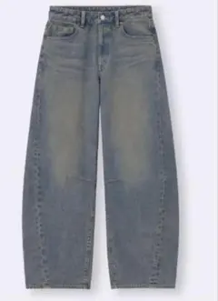 GU バレルレッグジーンズ 67 BLUE Mサイズのサムネイル