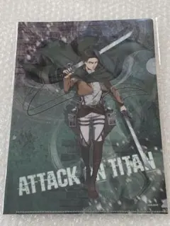 進撃の巨人　逆風　クリアファイル　リヴァイ