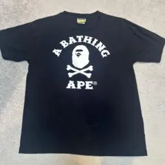 A BATHING APE Tシャツ ブラック S