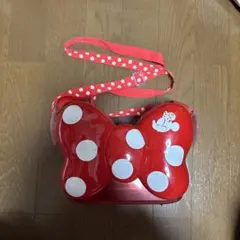 紐付き　ミニー　リボン型　ポップコーンバケット