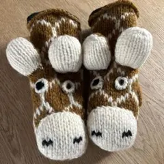 niko and…キリンデザイン ニットミトン