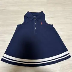 ラルフローレン　ネイビー ワンピース 18M 85cm
