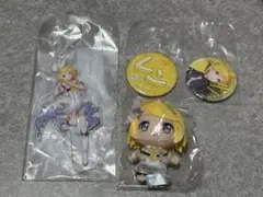 プロセカ 鏡音リン 鏡音レン 一番くじ アクリルスタンド 缶バッジ ぬいぐるみ