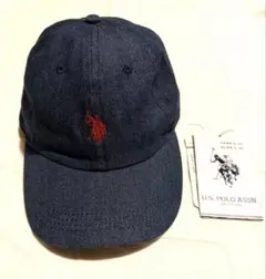 U.S.POLO ASSN. ユーエスポロアッスン デニムキャップ インディゴ