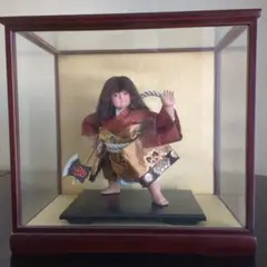 五月人形 《金太郎 》ガラスケース入り - メルカリ