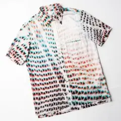 Paul Smith 半袖シャツ M 総柄 日本製 メンズ 管理731のサムネイル