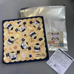 侍ジャパン　一番くじ　サンリオキャラクターズ　ポムポムプリン　ハンドタオル　E賞