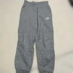 Nike 裏起毛　スウェット　グレー 長ズボン 140