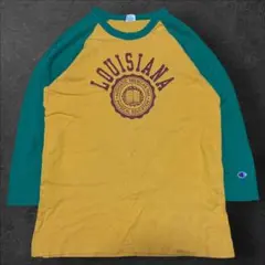 Champion ワンポイントロゴ ラグランスリーブ カットソーのサムネイル
