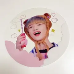 ボムギュ センイル クリアうちわ 団扇