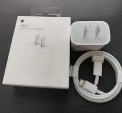 Apple 純正 20W 充電器＆USB-C-ライトニングケーブル1m