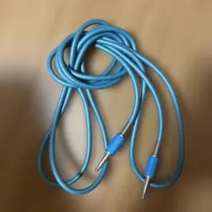 ギター用シールドケーブル ブルー シールド ジャンク品のサムネイル