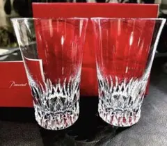 新品未使用バカラ　ヴィータ　ペアハイボール　ロンググラス　タンブラ　化粧箱　冊子