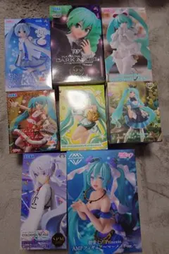 初音ミク フィギュア まとめ売り 8点セット