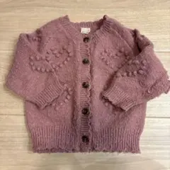 petit main ピンク カーディガン Sサイズ
