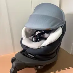 [極美品]COMBI ホワイトレーベル THE S ISOFIX エッグショック