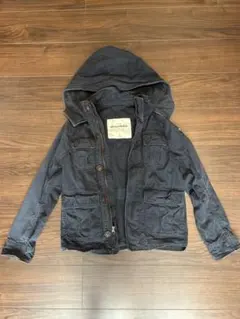 abercrombie フード付きジャケット L 150センチ ネイビー