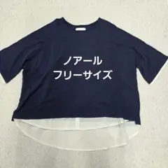 ノアールn'Or 半袖 レイヤードカットソー　フリーサイズのサムネイル